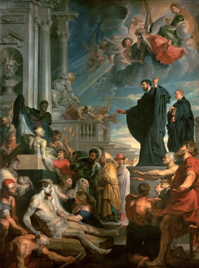 Xavier Szent Ferenc csodái alkotó: Peter Paul Rubens