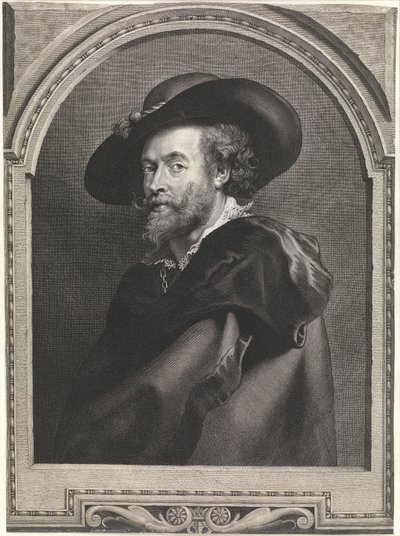 Peter Paul Rubens festő (metszet) alkotó: Peter Paul Rubens