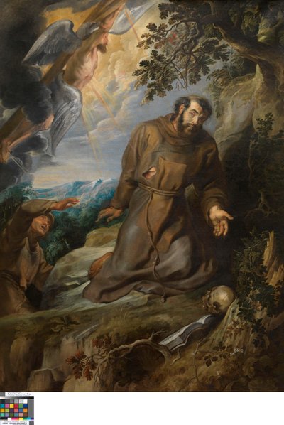 Assisi Szent Ferenc megbélyegzése alkotó: Peter Paul Rubens