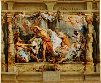 Az Eucharisztia győzelme a bálványimádás felett (festmény, vászon) alkotó: Peter Paul Rubens