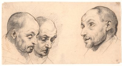 Három férfifej alkotó: Peter Paul Rubens