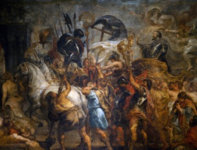 IV. Henrik diadalmas belépése Párizsban (március 22 alkotó: Peter Paul Rubens