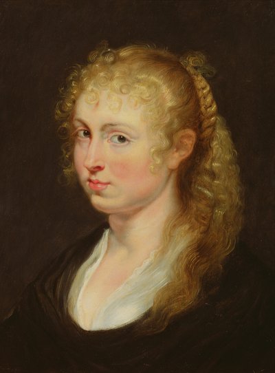 Fiatal nő göndör hajjal, 1618-20 körül alkotó: Peter Paul Rubens