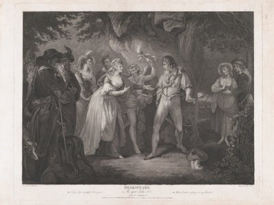 Ahogy tetszik, 5. felvonás, 4. jelenet Shakespeare, 1792. szeptember 29., 1792. szeptember 29. alkotó: Peter Simon
