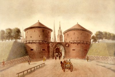 HAMBURG Németország - Gatehouse alkotó: Peter Suhr