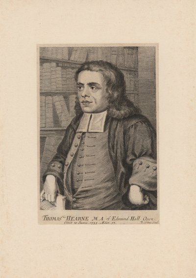 Thomas Hearne, vésette George Vertue (1683-1756), 1735 körül alkotó: Peter Tillemans