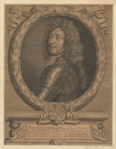Schomburg Frigyes, Schonberg 1. hercege, 1. Mertola gróf alkotó: Peter Vanderbank