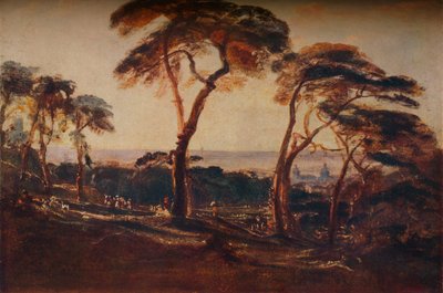 Greenwich Park, 1822 alkotó: Peter de Wint