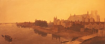 Westminster apátság és Hall, valamint a Parlament régi házai alkotó: Peter de Wint