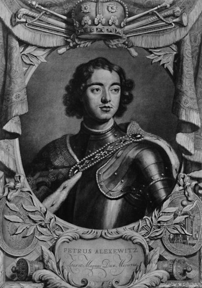 Nagy Péter, Oroszország cárja, 1698 1894 alkotó: Peter van Gunst