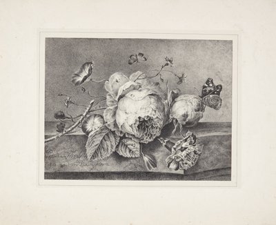Virágcsendélet alkotó: Petronella van Woensel