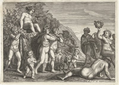 Triomf van Bacchus alkotó: Petrus Clouwet (possibly)