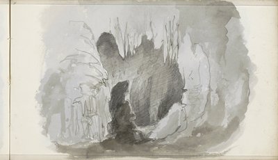 Cseppkő-barlang alkotó: Petrus Johannes Schotel