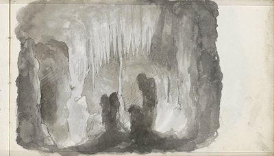 Cseppkő-barlang alkotó: Petrus Johannes Schotel