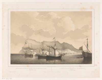 Gibraltár meghódítása Gibraltár meghódítása az angol-holland flotta által 1704. augusztus 3. / La prize de Gibraltar par un flotte Anglo-Neerlandaise (cím a tárgyon) alkotó: Petrus Johannes Schotel