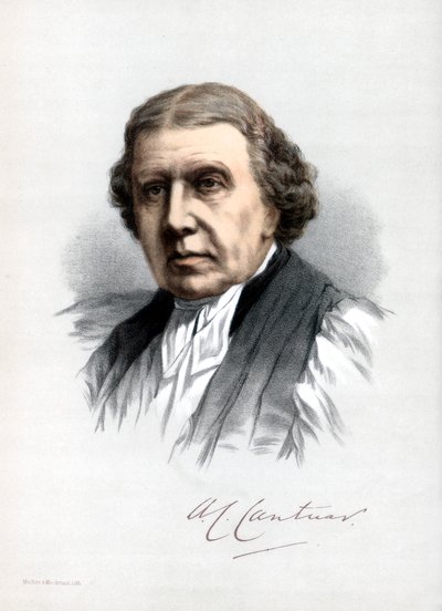 Archibald Campbell Tait, Canterbury érseke, 1890 körül. alkotó: Petter and Galpin Cassell