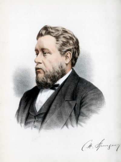 Charles Haddon Spurgeon, brit baptista prédikátor, 1890. alkotó: Petter and Galpin Cassell