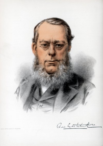 Richard Asheton Cross, 1. vikomtkereszt, brit államférfi, 1890. alkotó: Petter and Galpin Cassell