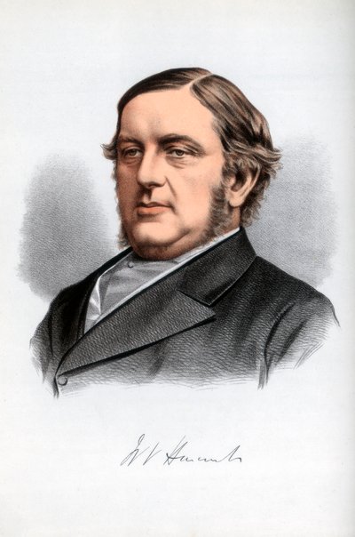 William Vernon Harcourt, brit liberális államférfi, 1890. alkotó: Petter and Galpin Cassell