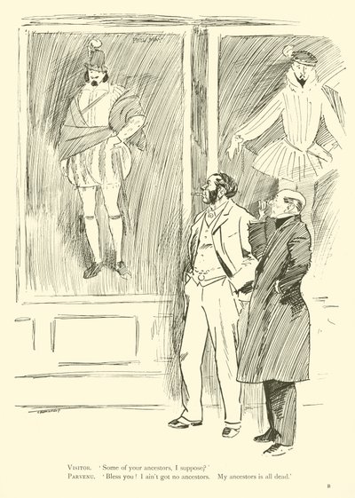Phil May rajzfilmje az 1890-es évekből (litho) alkotó: Phil May