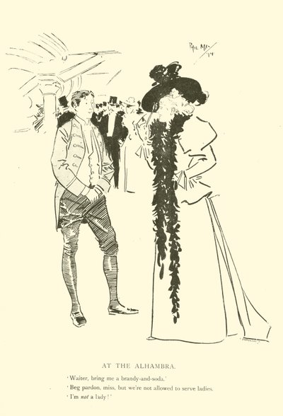 Phil May rajzfilmje az 1890-es évekből (litho) alkotó: Phil May