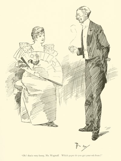 Phil May rajzfilmje az 1890-es évekből (litho) alkotó: Phil May
