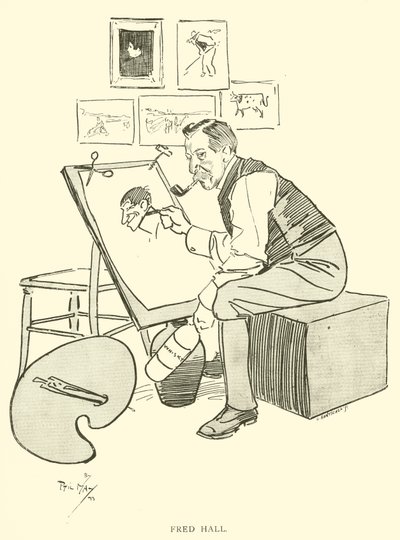 Phil May rajzfilmje az 1890-es évekből (litho) alkotó: Phil May