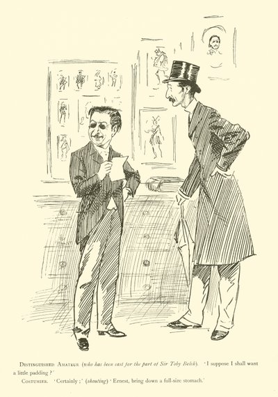 Phil May rajzfilmje az 1890-es évekből (litho) alkotó: Phil May