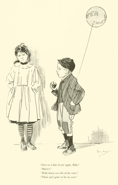 Phil May rajzfilmje az 1890-es évekből (litho) alkotó: Phil May