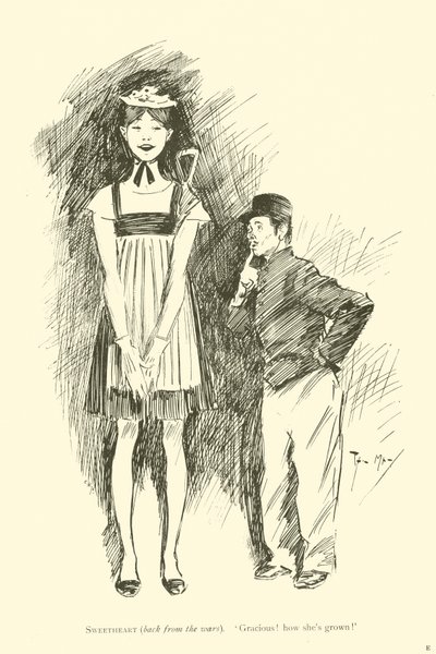 Phil May rajzfilmje az 1890-es évekből (litho) alkotó: Phil May