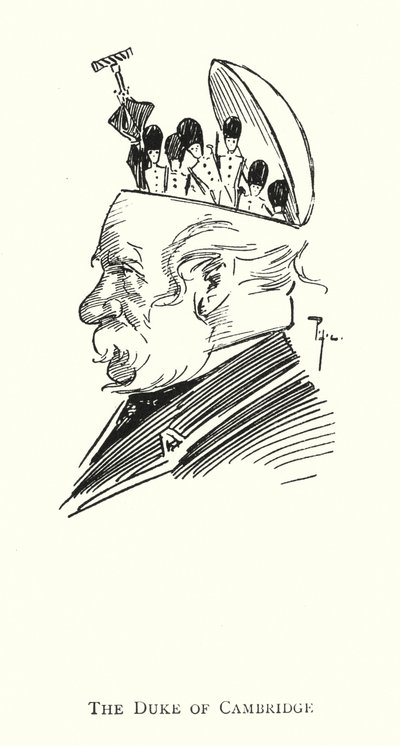 Cambridge hercege (litho) alkotó: Phil May