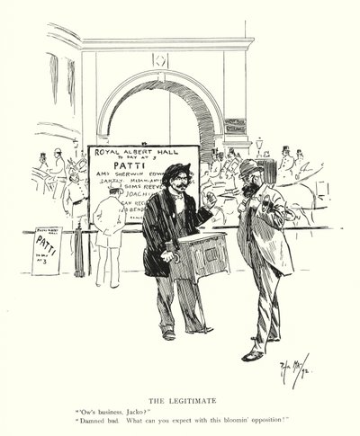 A legitim (litho) alkotó: Phil May
