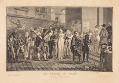 Reggeli versenyek, avagy egy gazdag ember ajtaja alkotó: Philibert-Louis Debucourt