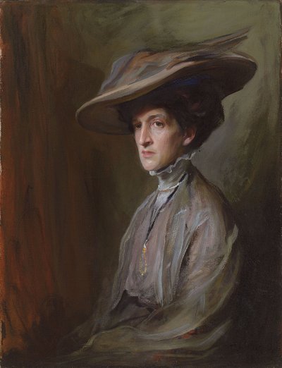 Mrs. Herbert Asquith, később Oxford és Asquith grófnője alkotó: Philip Alexius de Laszlo