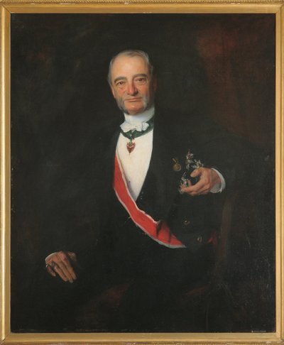 Bohuslav, Chotkow és Wognin gróf Chotek portréja 1829-1896, c. 1870. alkotó: Philip de László