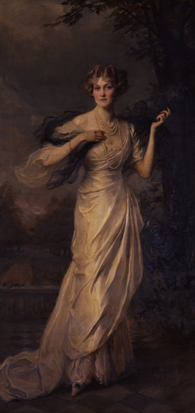 Helen, Northumberland 8. hercegének feleségének portréja alkotó: Philip Alexius de Laszlo