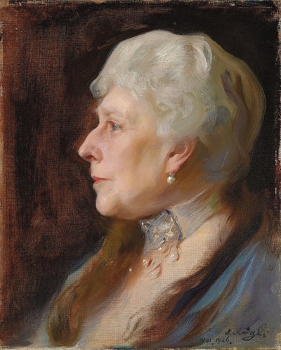 Henrik Battenberg hercegnő portréja (Beatrice Nagy-Britannia hercegnő) alkotó: Philip Alexius de Laszlo