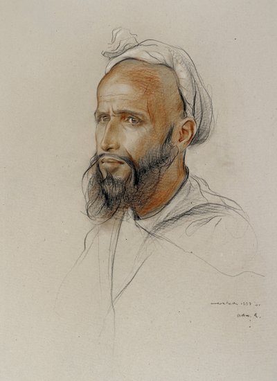 Egy arab portréja alkotó: Philip Alexius de Laszlo