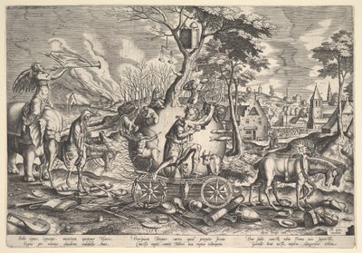 Az idő diadala, 1574. alkotó: Philip Galle