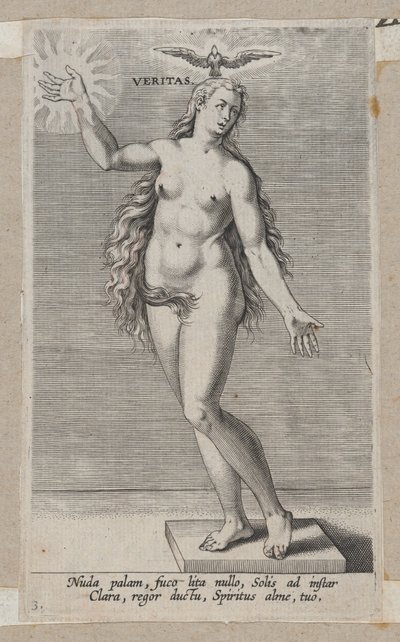 Veritas, Prosopographia, kb. 1585-90., kb. 1585-90. alkotó: Philip Galle