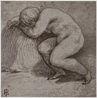 Giulio Romano, Egy alvó gyermek alkotó: Philip Henry Delamotte