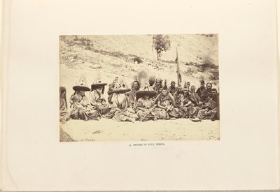 Szerzetesek teljes öltözetben alkotó: Philip Henry Egerton