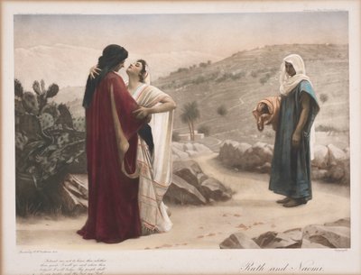 Ruth és Naomi alkotó: Philip Hermogenes Calderon