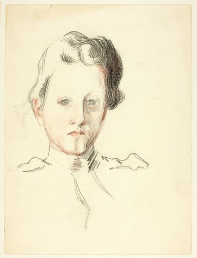Egy fiatal hölgy portréja alkotó: Philip William May