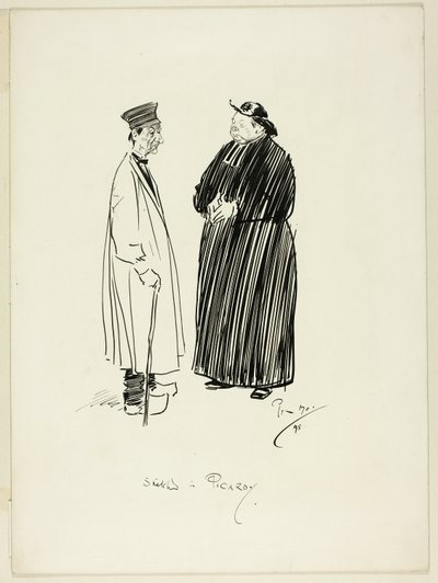 Vázlat Picardia-ban alkotó: Philip William May
