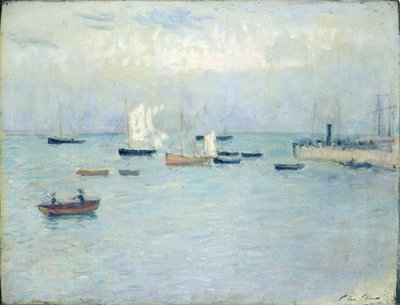 Poole kikötője alkotó: Philip Wilson Steer