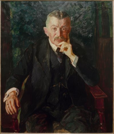 Prof. Paul Straßmann titkos tanácsos portréja alkotó: Philipp Franck