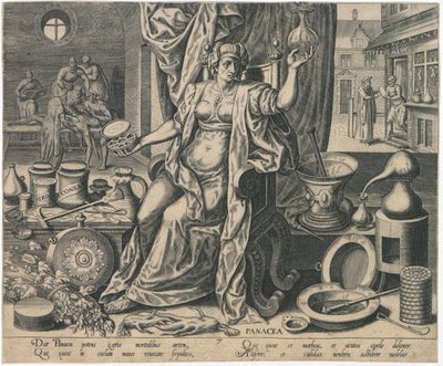 Panacea, 1574. alkotó: Philipp Galle