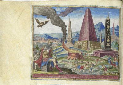 Egyiptom piramisai A világ nyolcadik csodája című sorozatból, 1572 alkotó: Philipp Galle