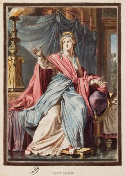 Eszter, Jean Racine Eszter jelmeze, alkotó: Philippe (after) Chery